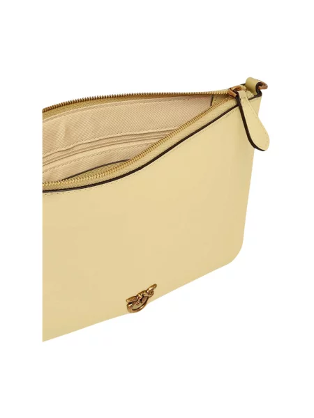 Rucsac Pinko din piele fără toc clasic bej
