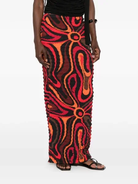 Fusta maxi Pucci negru
