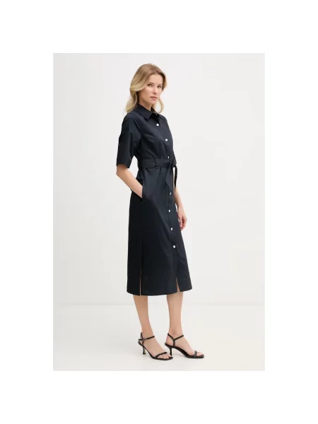 Barbour Sukienka koszulowa Sloane Granatowy niebieska