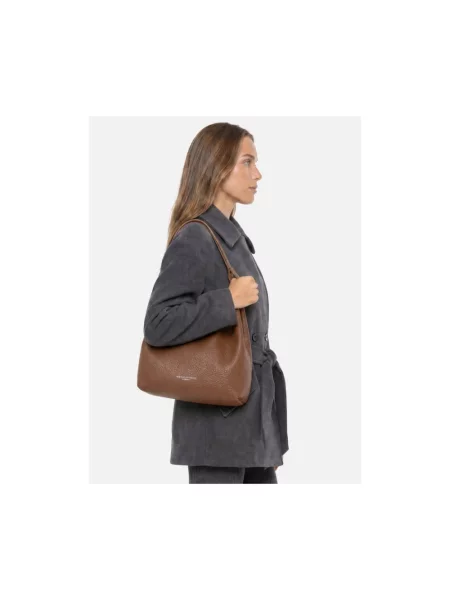 Gianni Chiarini torebka shopper skórzana DUA brązowa