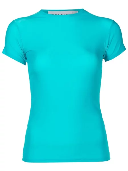 Tricou Gloria Coelho scurt albastru