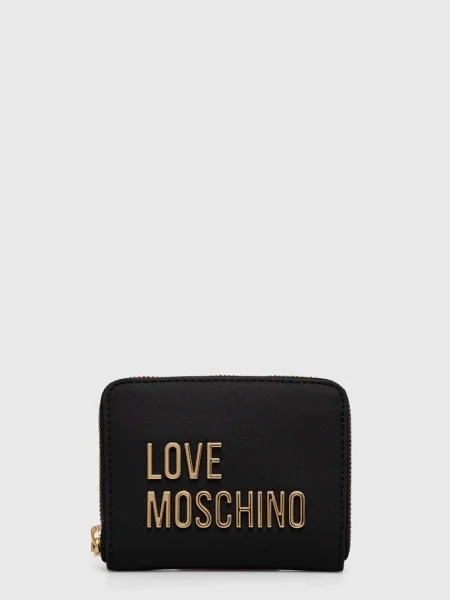 Pénztárca Love Moschino fekete