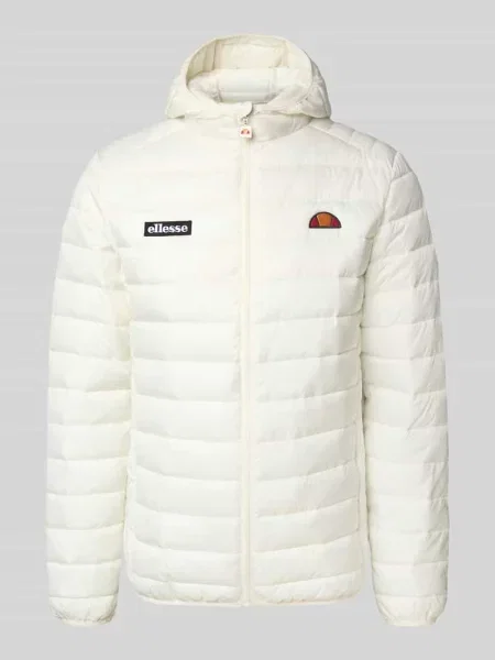 Kurtka pikowana z naszywką z logo model ‘LOMBARDY’ Ellesse biała