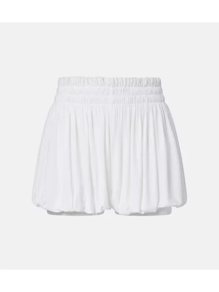 Szorty Norma Kamali białe