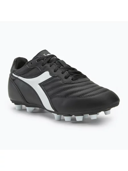 Кросівки футбольні Diadora Brasil LT MDPU black/white білі