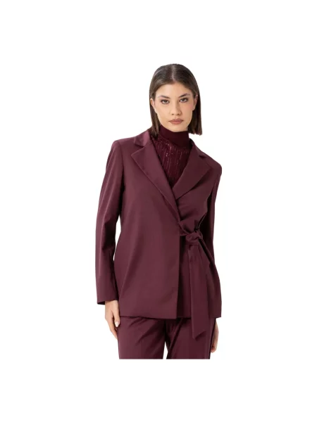 Marynarka Kocca kopertowa fioletowa