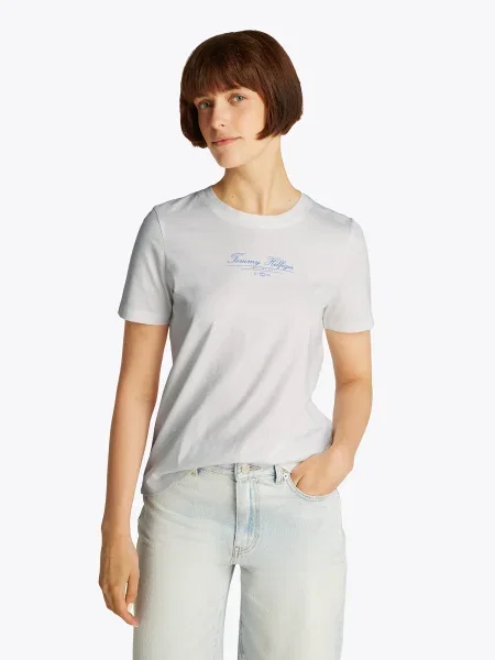 Tommy Hilfiger Tricou alb