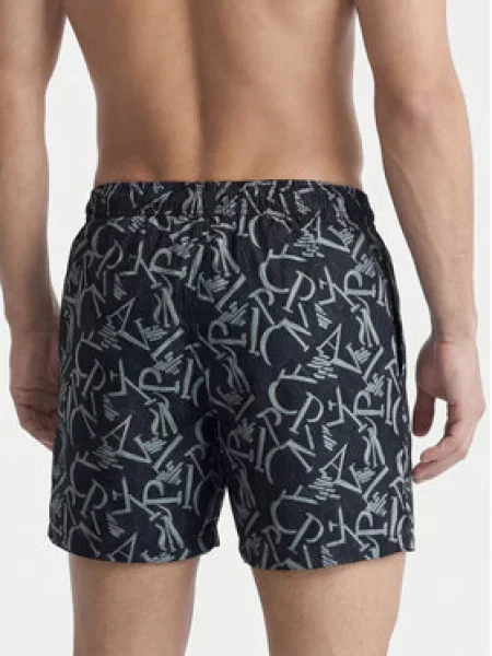 Plavecké šortky Emporio Armani černé