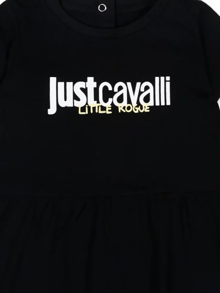 Sukienka dziecięca Just Cavalli czarna