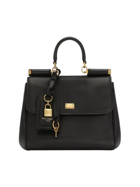 Torebka Dolce And Gabbana skórzana czarna