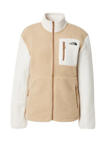 Geacă The North Face din fleece bej