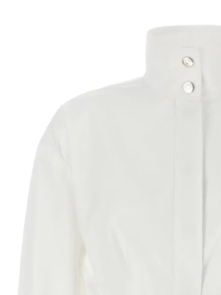 Cu centură cămașă Jacquemus alb