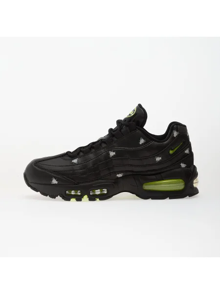 Sneakers Nike Air Max 95 Premium Black/ Neon Yellow-Black-Mtlc Dark Grey EUR 41 negru