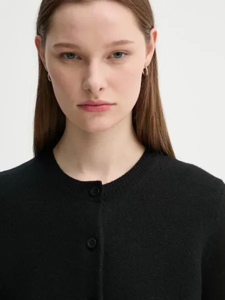 A.P.C. Вълнена жилетка cardigan mila черно