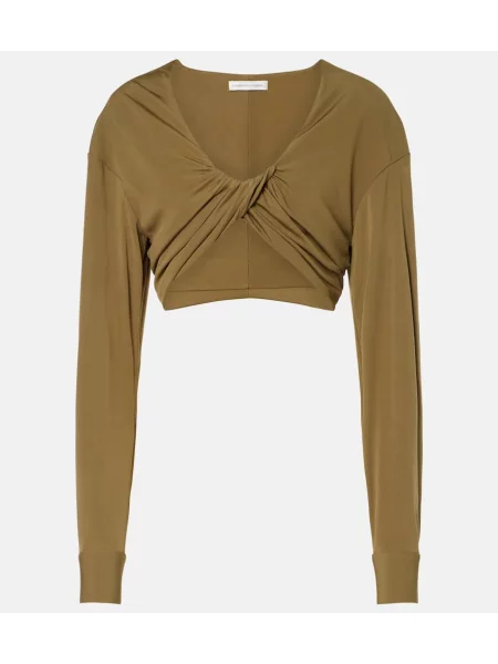 Cropp top Christopher Esber din jerseu verde