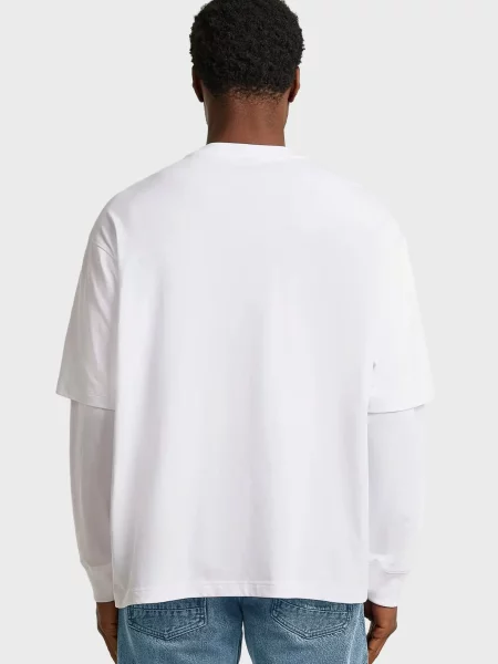 Лонгслів G-star Raw білий