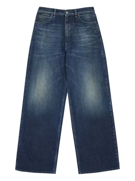 Pantaloni Mm6 Maison Margiela cu 5 buzunare albastru