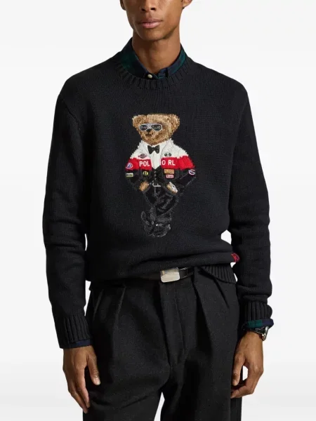 Šilterica Polo Ralph Lauren keper s autogramom karirana crna