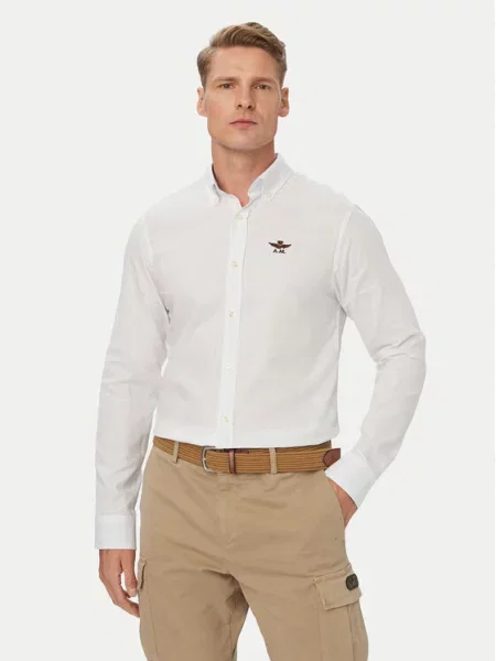 Aeronautica Militare Πουκάμισο λευκό
