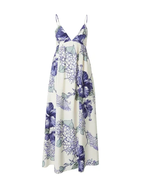 Abercrombie & Fitch Rochie de vară albastru gențiană / albastru porumbel / verde mentă / coajă de ou alb