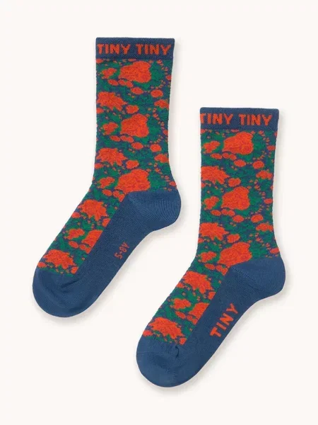 Tinycottons ponožky detské ROSES MEDIUM SOCKS