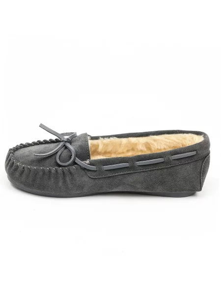 Gooce Mocasini Cordova crem / închis gri