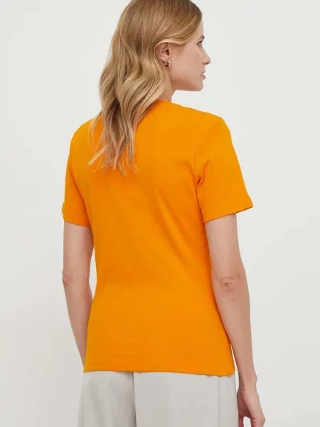 Tommy Hilfiger kratka majica oranžna