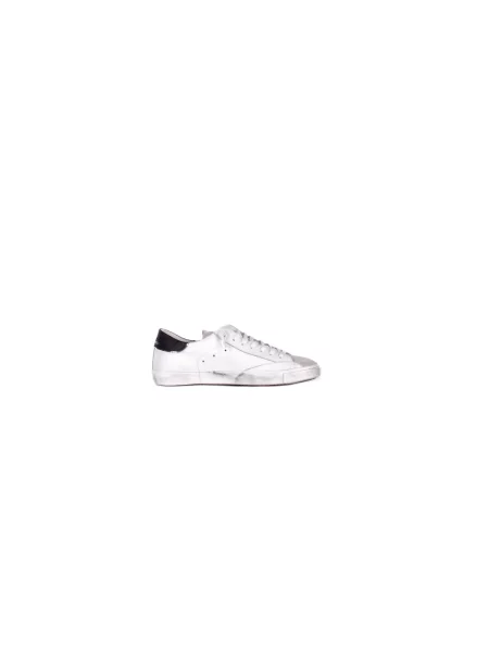 Sneakersy Philippe Model skórzane do tenisa białe