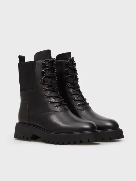 Кожаные ботинки Prpy черные