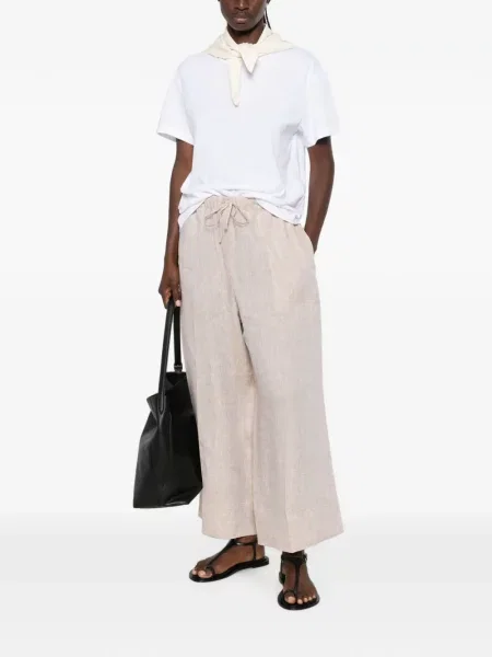 Pantaloni palazzo Toteme cu cordon