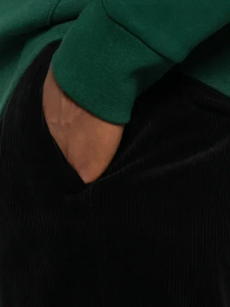 Samt hlače Polo Ralph Lauren crna