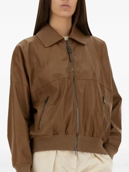 Geacă Brunello Cucinelli maro