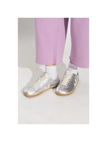 Sneakersy Veja skórzane szare