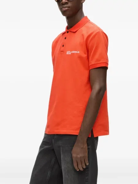 Polo Karl Lagerfeld Jeans πορτοκαλί