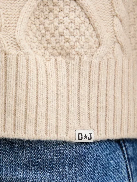 Светр із додаванням вовни Guess Jeans легкий бежевий