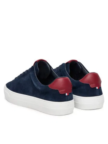 Laisvalaikio batai Tommy Hilfiger Premium Dress Cupsole Tamsiai mėlyna