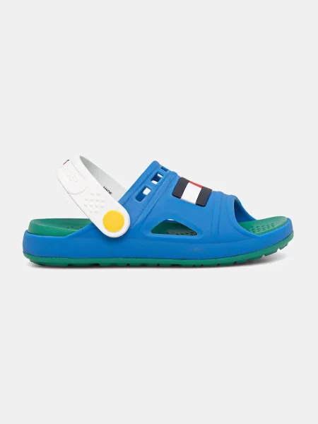 Tommy Hilfiger Detské šľapky modrá