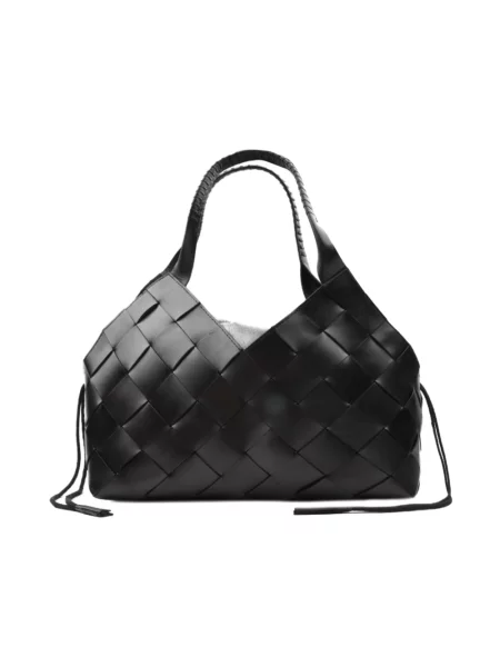 Dragon Diffusion torebka shopper skórzana czarna