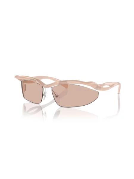 Okulary przeciwsłoneczne Prada Eyewear brązowe