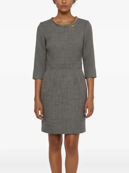 Rochie mini Elisabetta Franchi gri