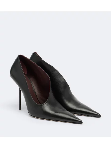 Pantofi cu toc Victoria Beckham din piele negru