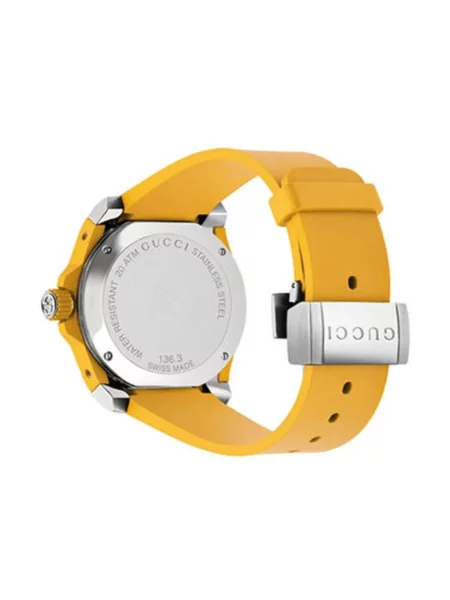 Zegarek Gucci Dive żółty