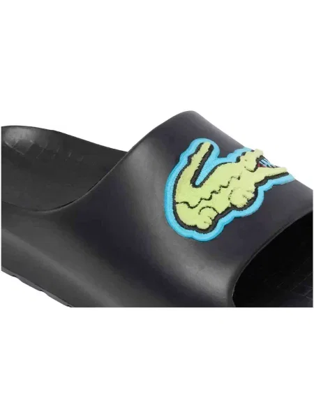 Šľapky Lacoste čierna
