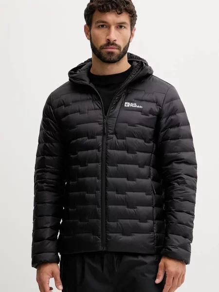 Jack Wolfskin jachetă scurtă pentru bărbați Passamani Down negru