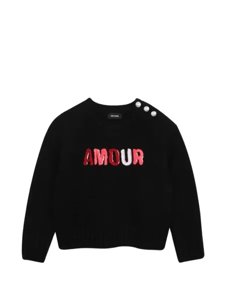 Sweter dziecięcy Zadig & Voltaire czarny