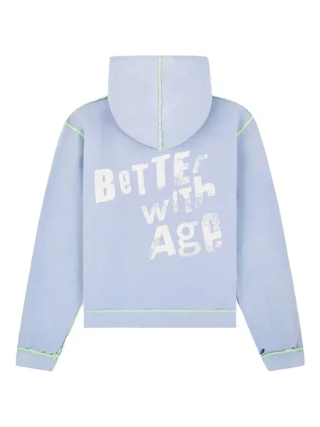 Hoodie Better With Age μπλε