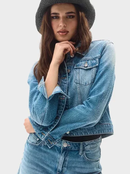 Джинсовые шорты Guess голубые