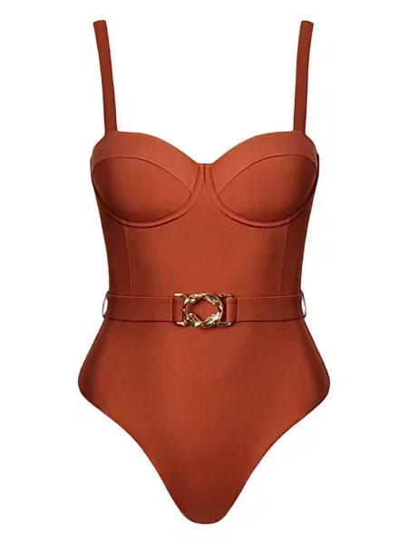 Strój kąpielowy Sofia Erhan z fiszbinami czerwony