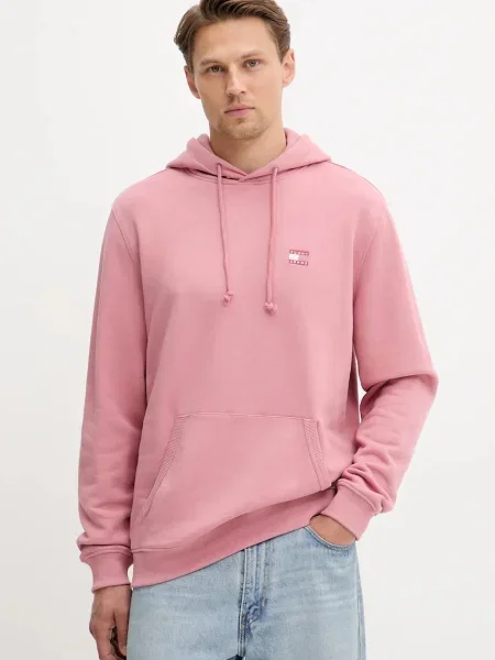 Суитчър Tommy Jeans розово