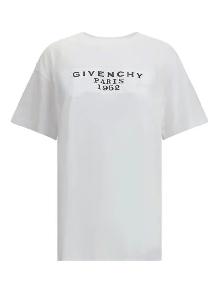 Tricou Givenchy cu imagine alb
